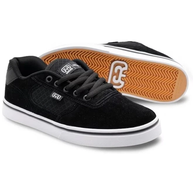 Tênis Flat Lite Black White